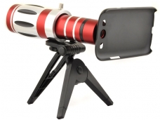 Ultra-high multiples 20X degree optical Telephoto Telescope lens camera for Galaxy S3 i9300 with tripod case